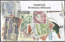 Pakistan 50 timbres