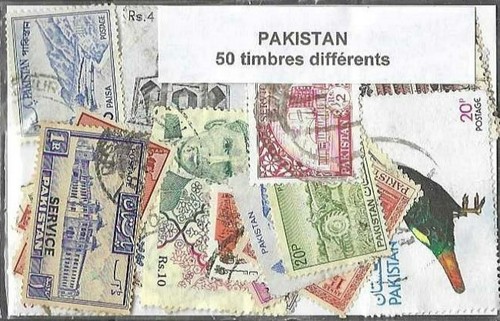 Pakistan timbres - pakistan,