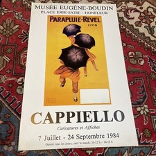 CAPPIELLO Caricatures Et Affiches Musée BOUDIN HONFLEUR 1984 Bel État - Rare !