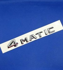 Logo 4 Matic Chrome Badge Emblème 3D Classe A B C E S