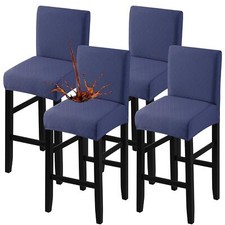 Housse de Tabouret de Bar Imperméable Couverture de Chaise Haute de Bar Exten...