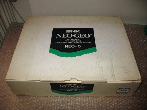 Boxed neo geo - 1st, run