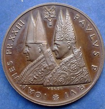 CONCILE VATICAN II - Papes JEAN XXIII et PAUL VI