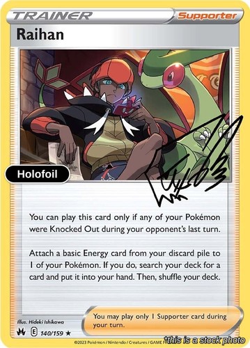Raihan holofoil 140 159 - 140/159, crz