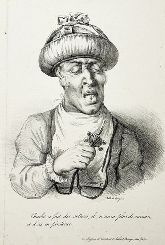 Caricature contre charles - caricature,