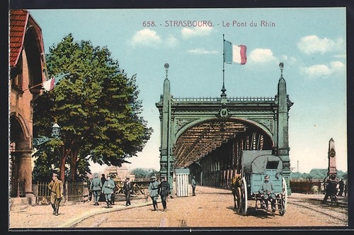Cpa strasbourg pont du - cpa, le