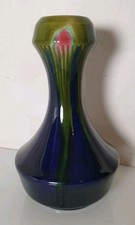 ancien vase barbotine art deco