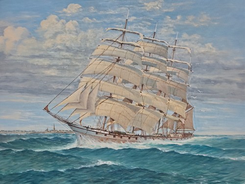 Peinture sur toile marine - sur,