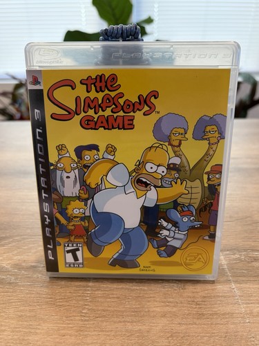 The simpsons game sony - simpsons,
