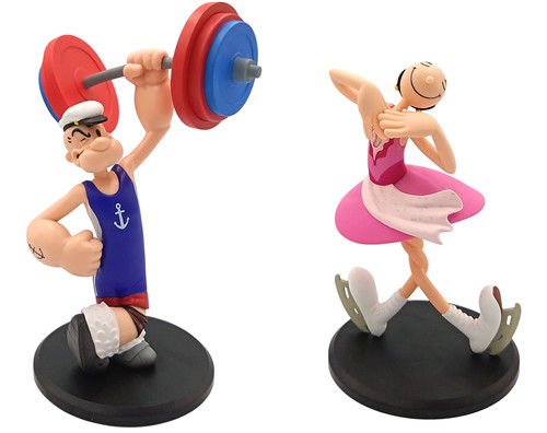 Lot figurines popeye - 2,