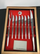 Vintage Kalmar Designs - Stainless Steel Knives with Large Carving Utensils