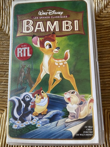 Cassette video vhs - /, bambi
