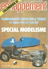 ECHAPPEMENT N°147 SPEC. MODELISME / FIAT RITMO 65 / 104 ZS / R5 ALPINE /GOLF GTI