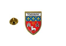 pins pin badge pin's souvenir ville drapeau pays blason toulouse