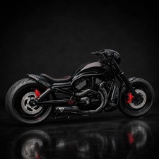 Échappement noir Harley VROD