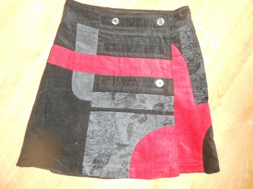 Jupe portefeuille desigual - jupe,