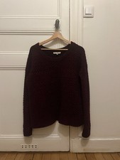 Pull chiné rouge Sandro