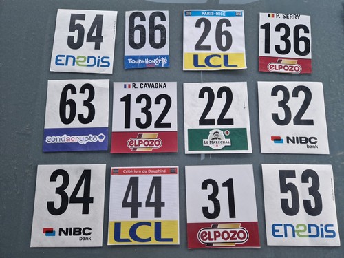 Dossard tour france - dossard,