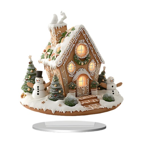 Village noël maison 2d - village, de
