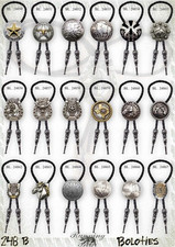 Cravate Western Bolo Avec