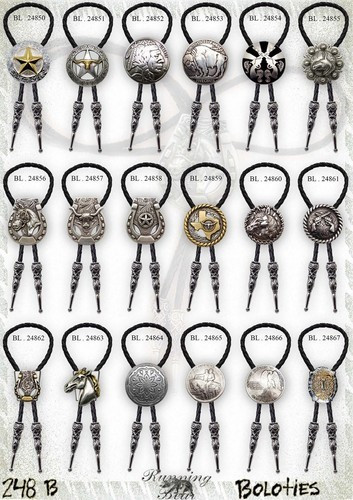 Cravate western bolo avec - bolo,