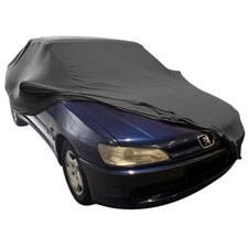 Bâche de protection compatible avec  Peugeot 306 Cabrio pour intérieur Noir