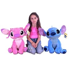 Stitch Ou Angel 47Cm Grand Peluche Disney Lilo & Stitch