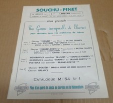 AGRICULTURE CHARRUES LANGEAIS (37) Maison SOUCHU-PINET 8 pages