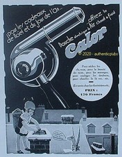 ADVERTISEMENT CALOR ELECTRIC
