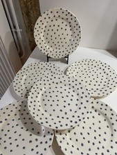 6 Assiettes À Dessert Avec