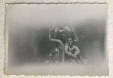 PHOTO ANCIENNE - VINTAGE SNAPSHOT - HOMME TORSE NU MUSCLE PHOTO RATÉE - MAN