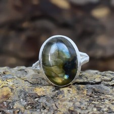 Bague argent fait main - argent,