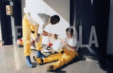 Photo de presse vintage Milano, 1999, " 6 Heures Karting Endurance ", Yuri