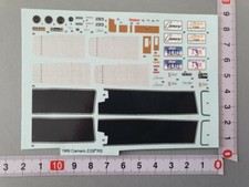 DECALS 1/24 CHEVROLET CAMARO Z/28 RS 1969  - DCC12446