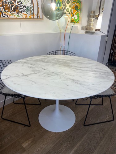 Table tulipe marbre - tulipe, de