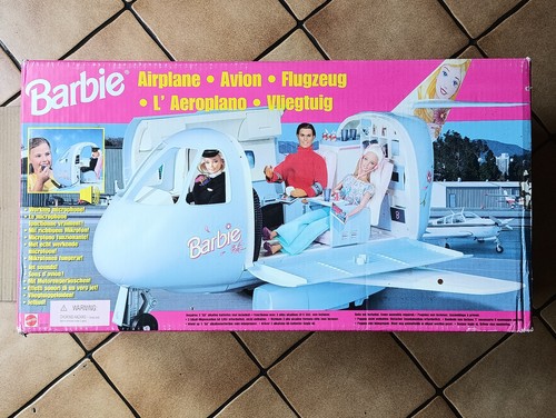 Barbie avion airplane - barbie, boite