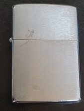 SUPERBE ZIPPO BRUSH CHROME