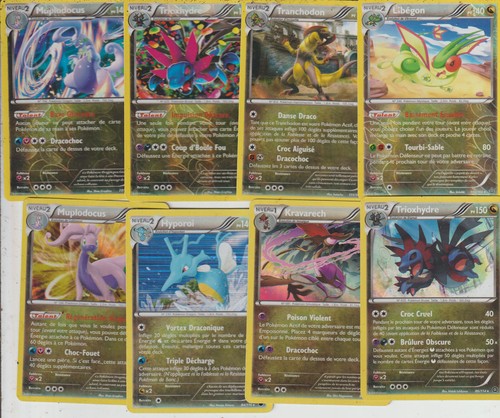 Lot cartes pokemon dragon - cartes,