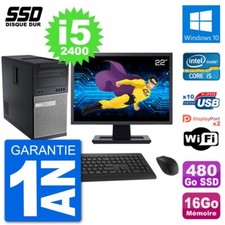 PC Tour Dell 7010 Ecran 22"