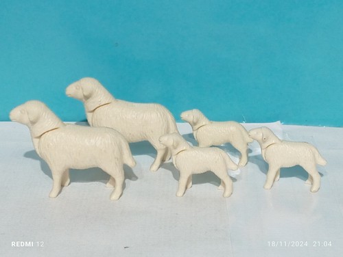 Figurines moutons playmobil - figurines,