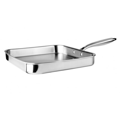 Poêle inox professionelle - inox,