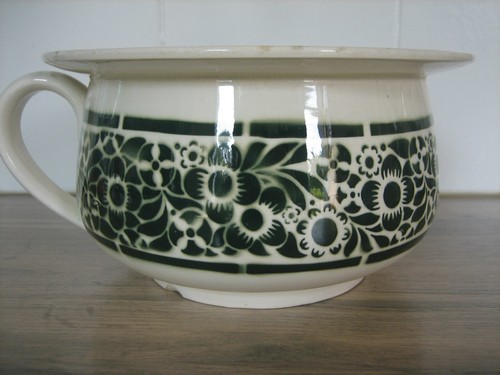 Ancien pot chambre faience - ancien, de