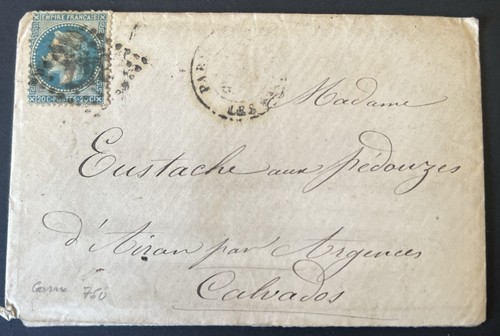 Timbre classique lettre 29bb - lettre,