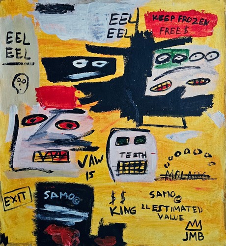 Peinture huile sur toile - sur,