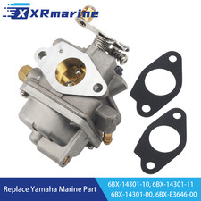 6BX-14301 Ensemble de carburateur avec joint pour moteur Yamaha 4 temps 6 CV F6