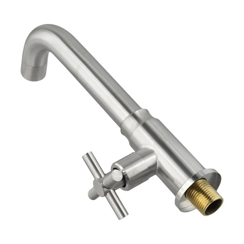 Robinet mural compact pour