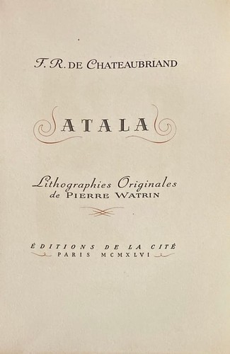Chateaubriand r de - chateaubriand., f.