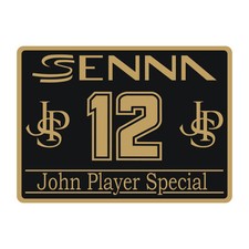 Sticker plastifié AYRTON