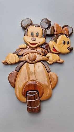 Figurine mickey minnie en - figurine,