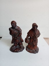 santon en résine, deux, hauteur 17 cm